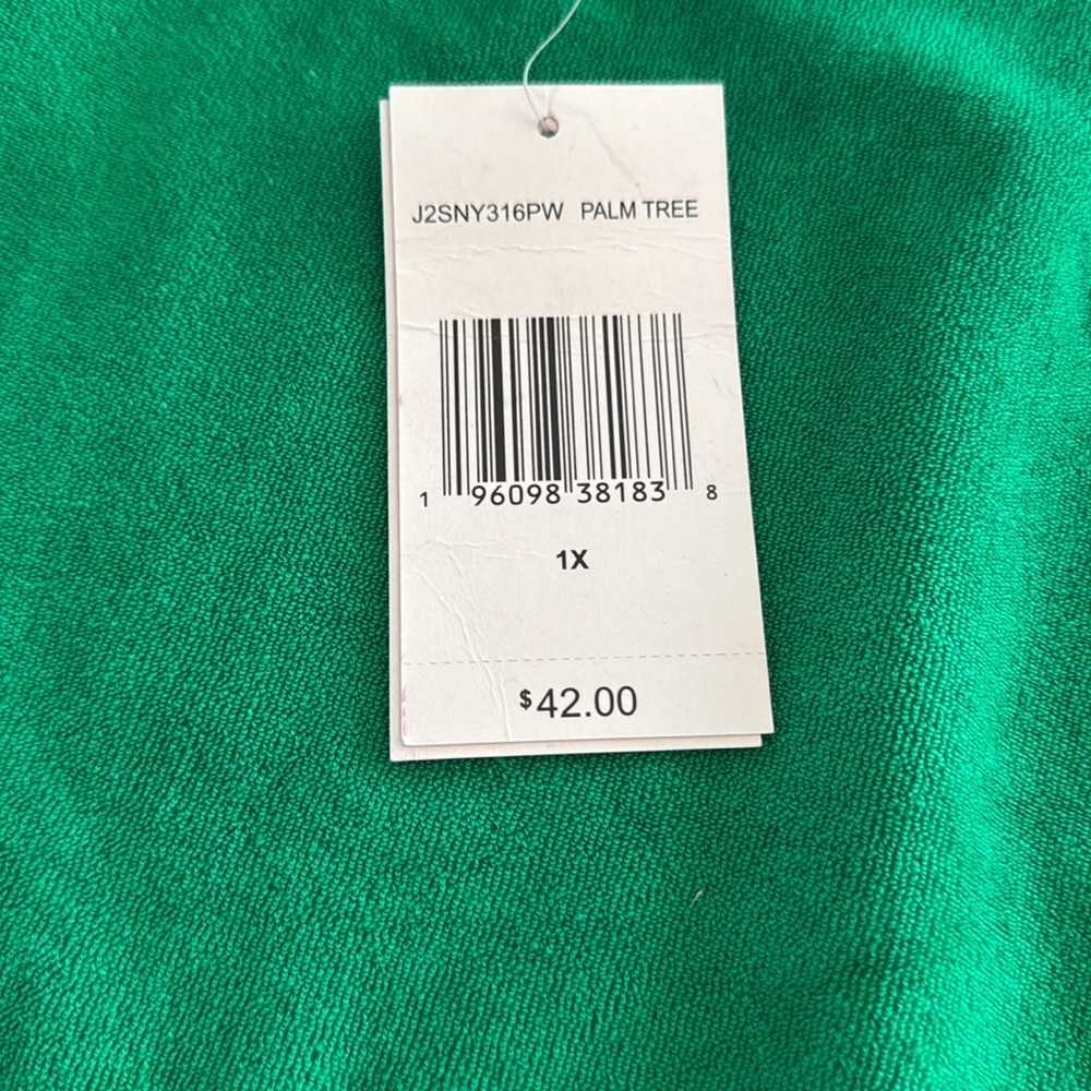 Juicy Couture Women's Green Terry Cloth Crop Top - Picture 8 of 9